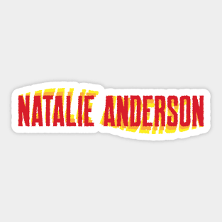 Natalie Anderson Sticker